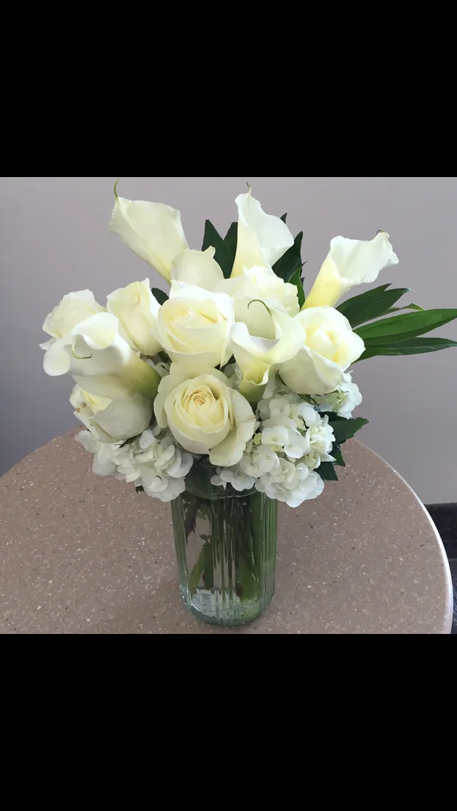 White Calla Lily Surprise