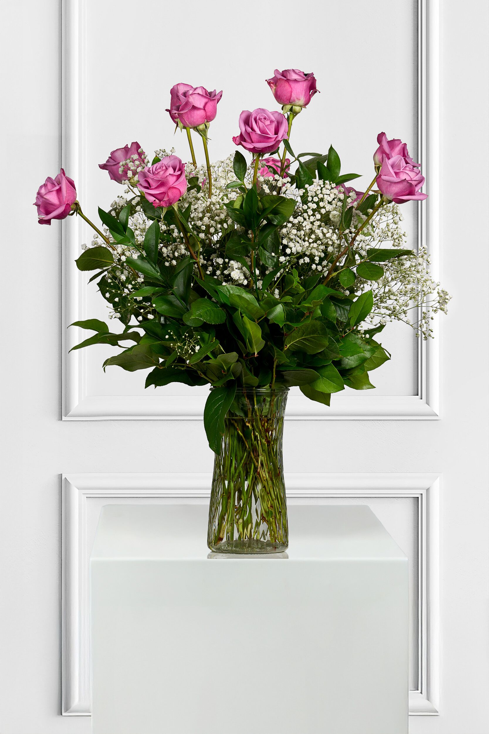 Dozen Luxury Pink Roses | Brighten Moments in Atlanta